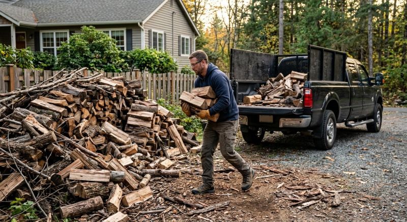 Wood Pile Removal in Ventura County, CA