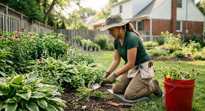 Flower Bed Weeding Service in Aiken, SC