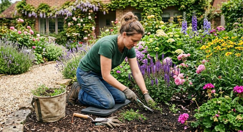 Rock Bed Weeding in Rockwall, TX