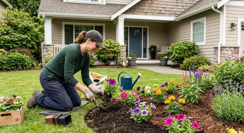 Spring Garden Maintenance in Ventura County, CA